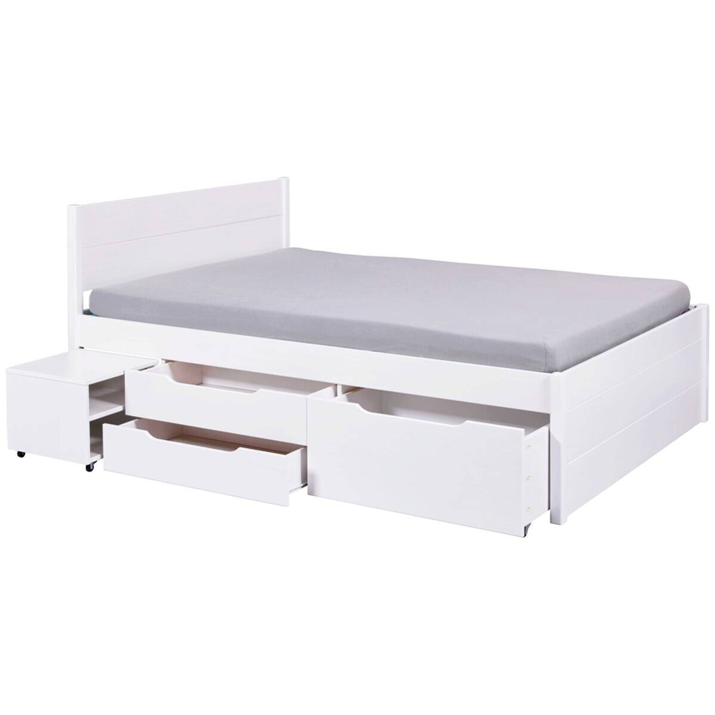Funktionsbett Efetivo weiß