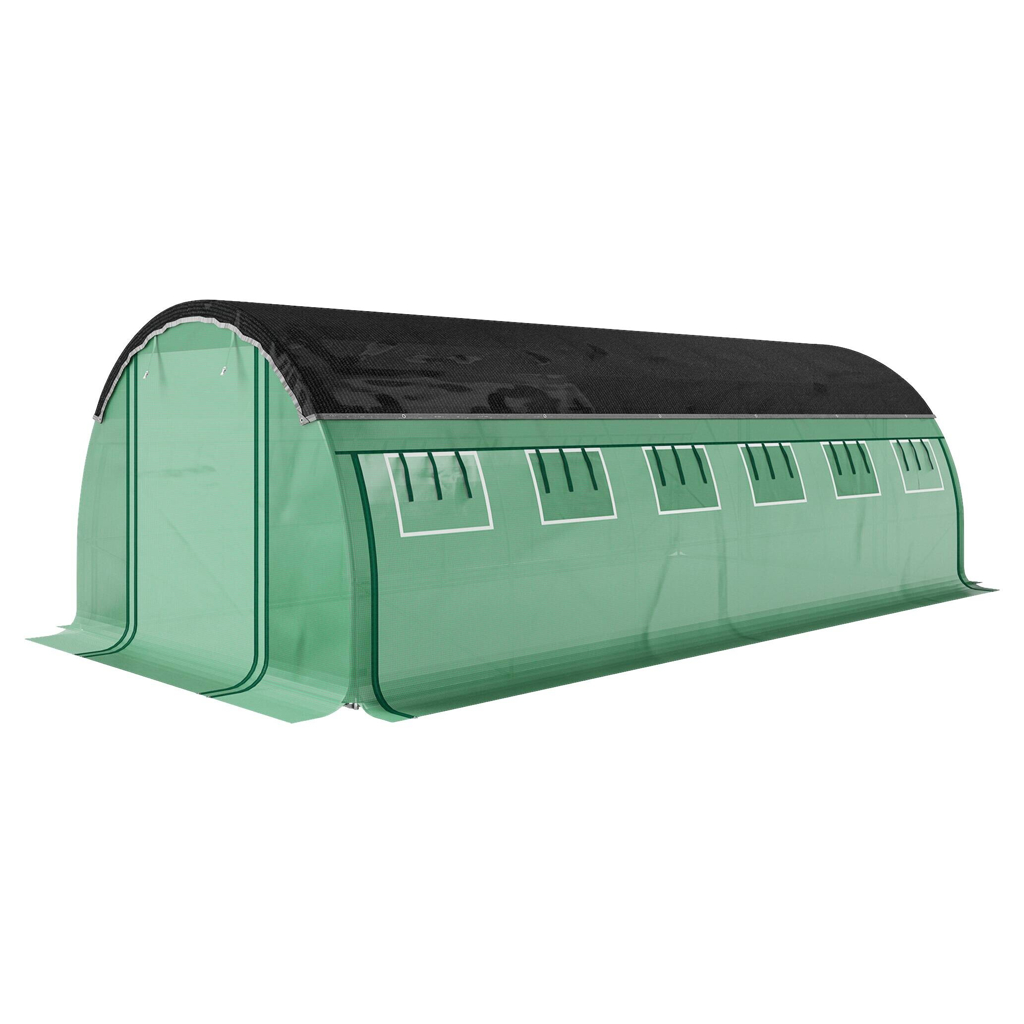 Outsunny Folientunnel B/H/L: ca. 300x198x600 cm
