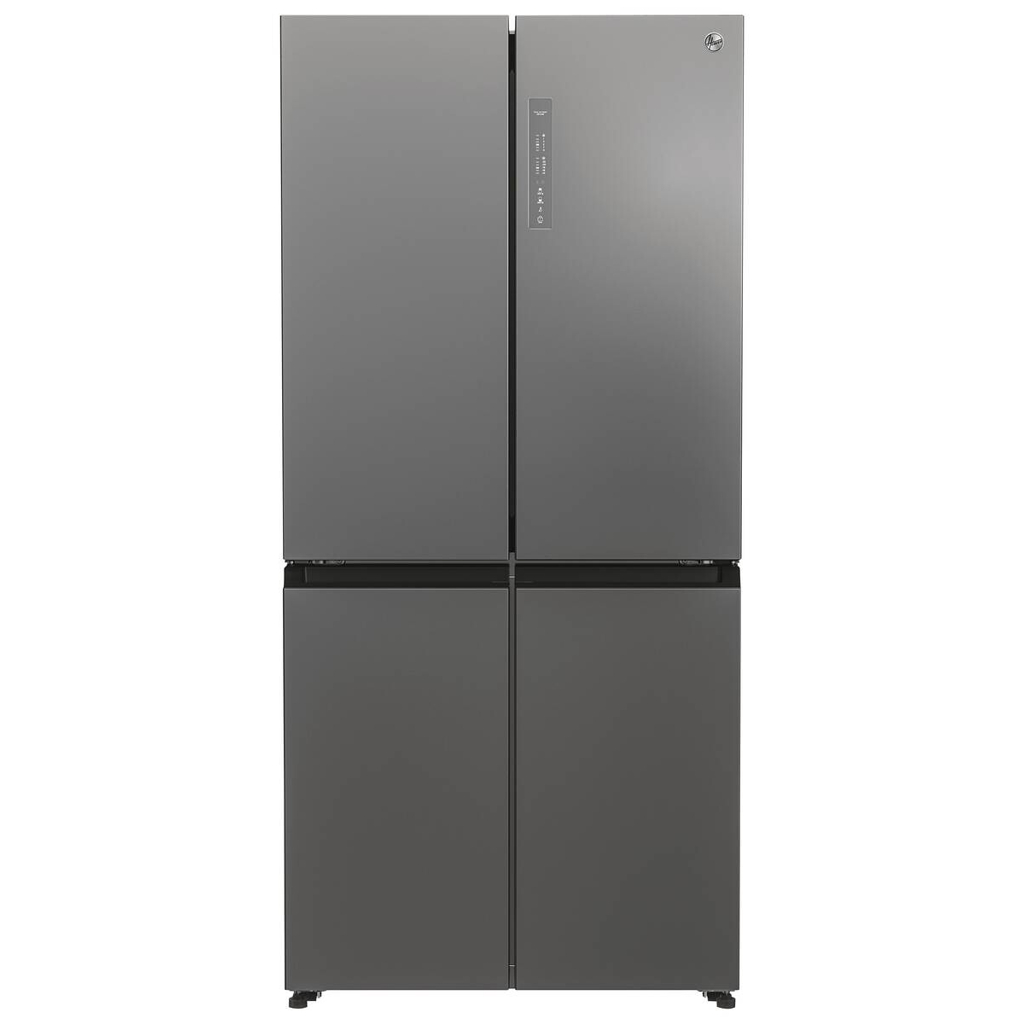 Hoover Multi-Door Kühl-/Gefrierkombination HHCR3818ENPL Edelstahloptik B/H/T: ca. 83,3x181,5x65 cm