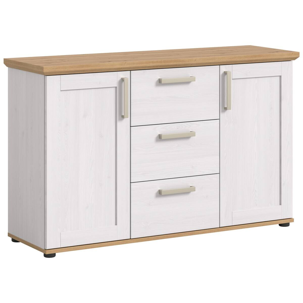 Sideboard VERONA Lärche Nachbildung Eiche Nachbildung B/H/T: ca. 129x80x40 cm