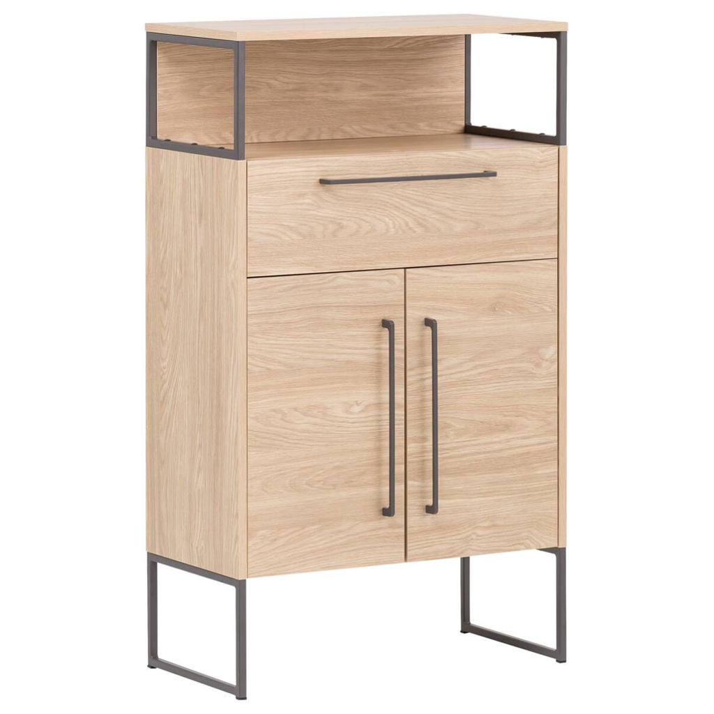 Midischrank Limone Eiche hell Nachbildung B/H/T: ca. 65,2x112,5x33,1 cm