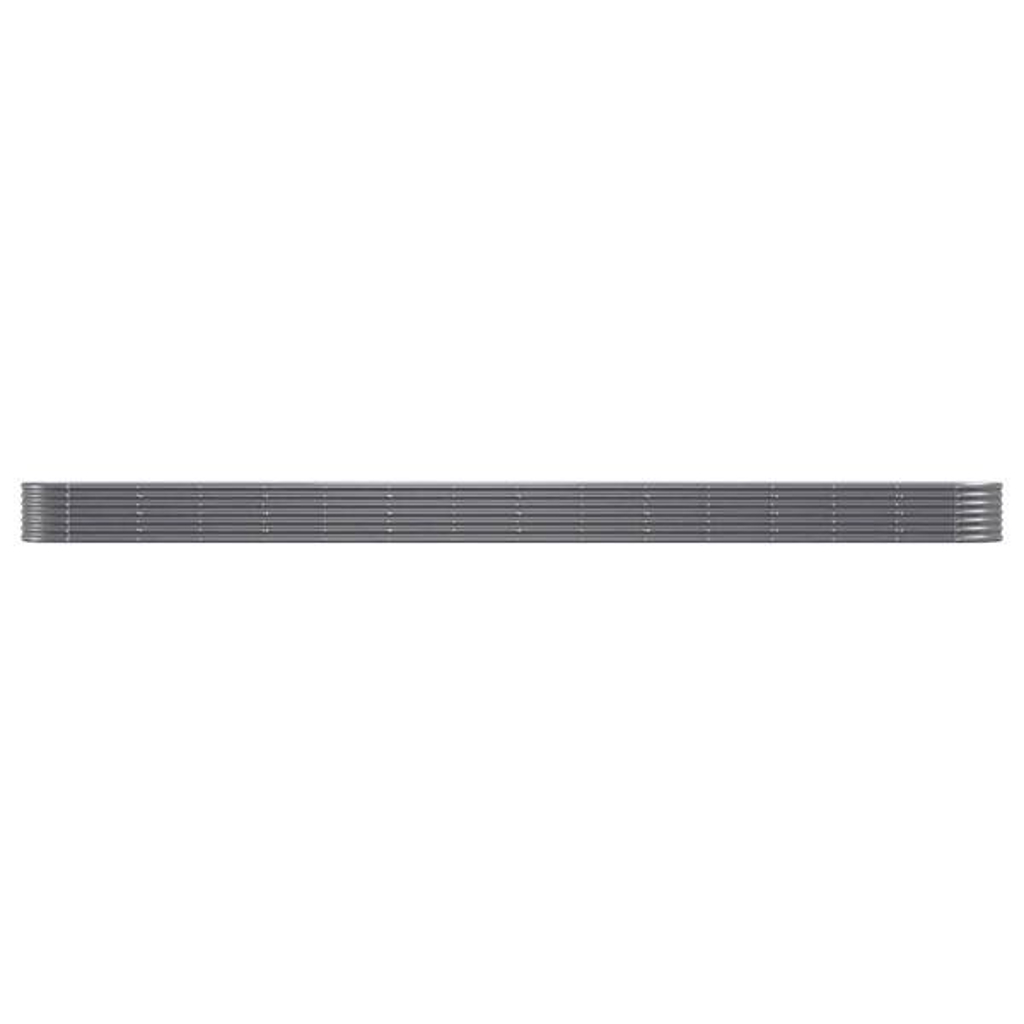 Hochbeet anthrazit Stahl B/H/L: ca. 620x36x620 cm