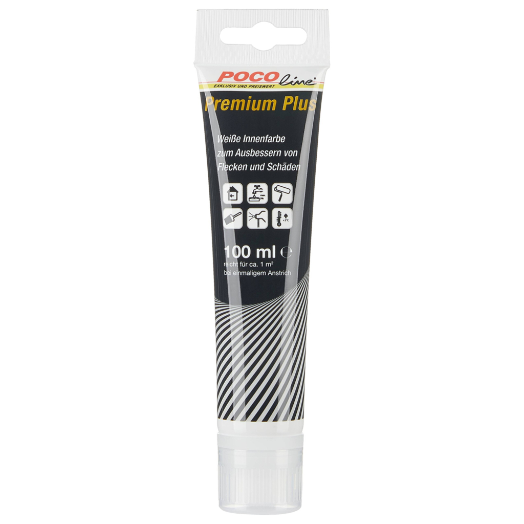 POCOline Raumfarbe Premium Plus weiß ca. 0,1 l