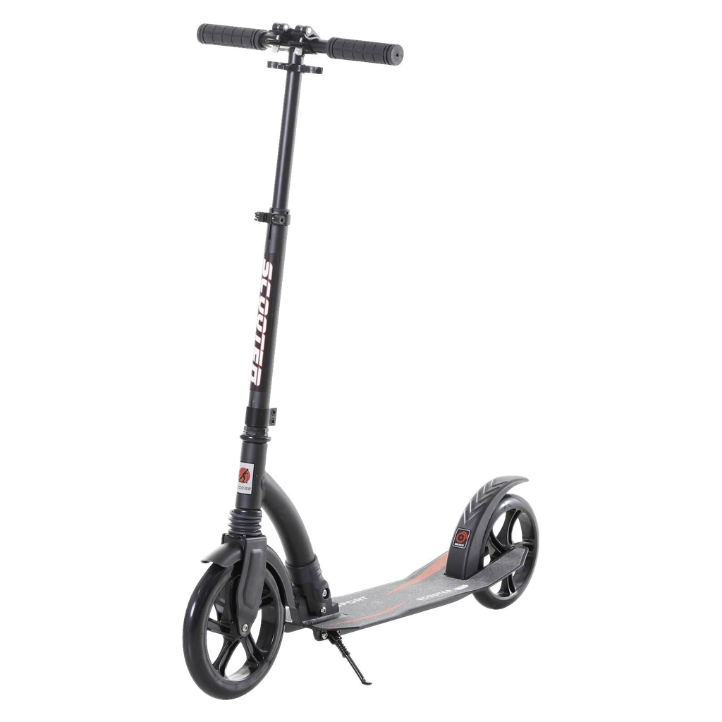 HOMCOM Tretroller schwarz B/H/L: ca. 37,5x101,5x92,5 cm