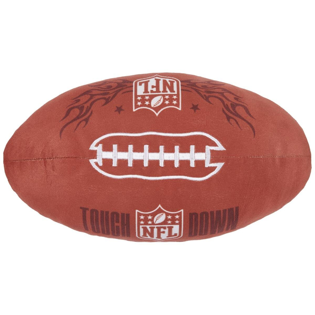 Dekokissen NFL braun Polyester L/D: ca. 36x16,5 cm