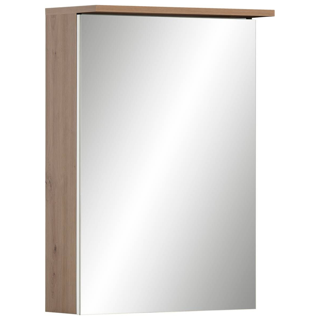 Spiegelschrank Jesper Eiche Artisan Nachbildung weiß matt B/H/T: ca. 50,4x72,3x15,9 cm