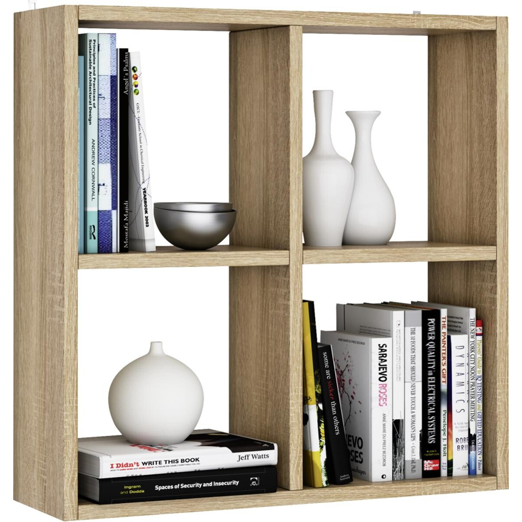Wandregal Alexa Eiche Sonoma Nachbildung B/H/T: ca. 60x60x18 cm