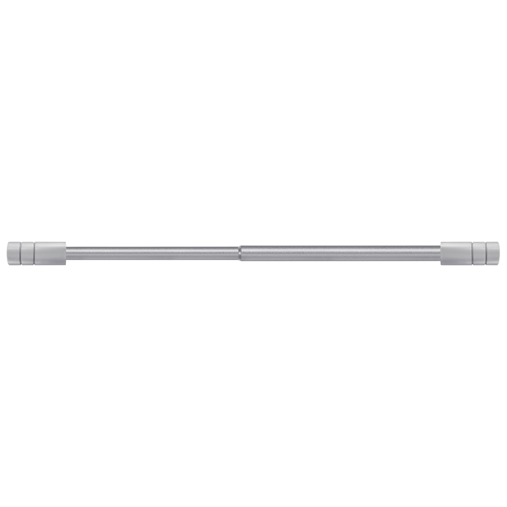 POCOline Stilgarnituren Rillen silber Metall D: ca. 1,6 cm ausziehbar von ca. 130 bis 240 cm 1.0 Läufe