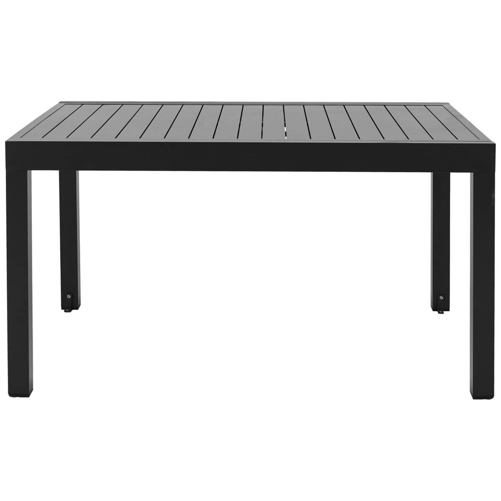POCOline Gartentisch dunkelgrau Aluminium B/H/L: ca. 90x75x135 cm