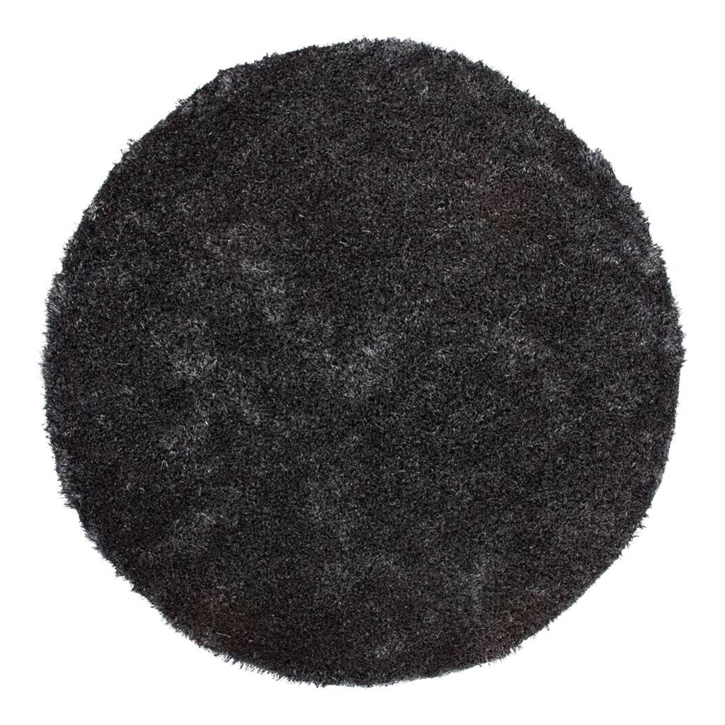 Kayoom Hochflorteppich Diamond 725 anthrazit D: ca. 120 cm