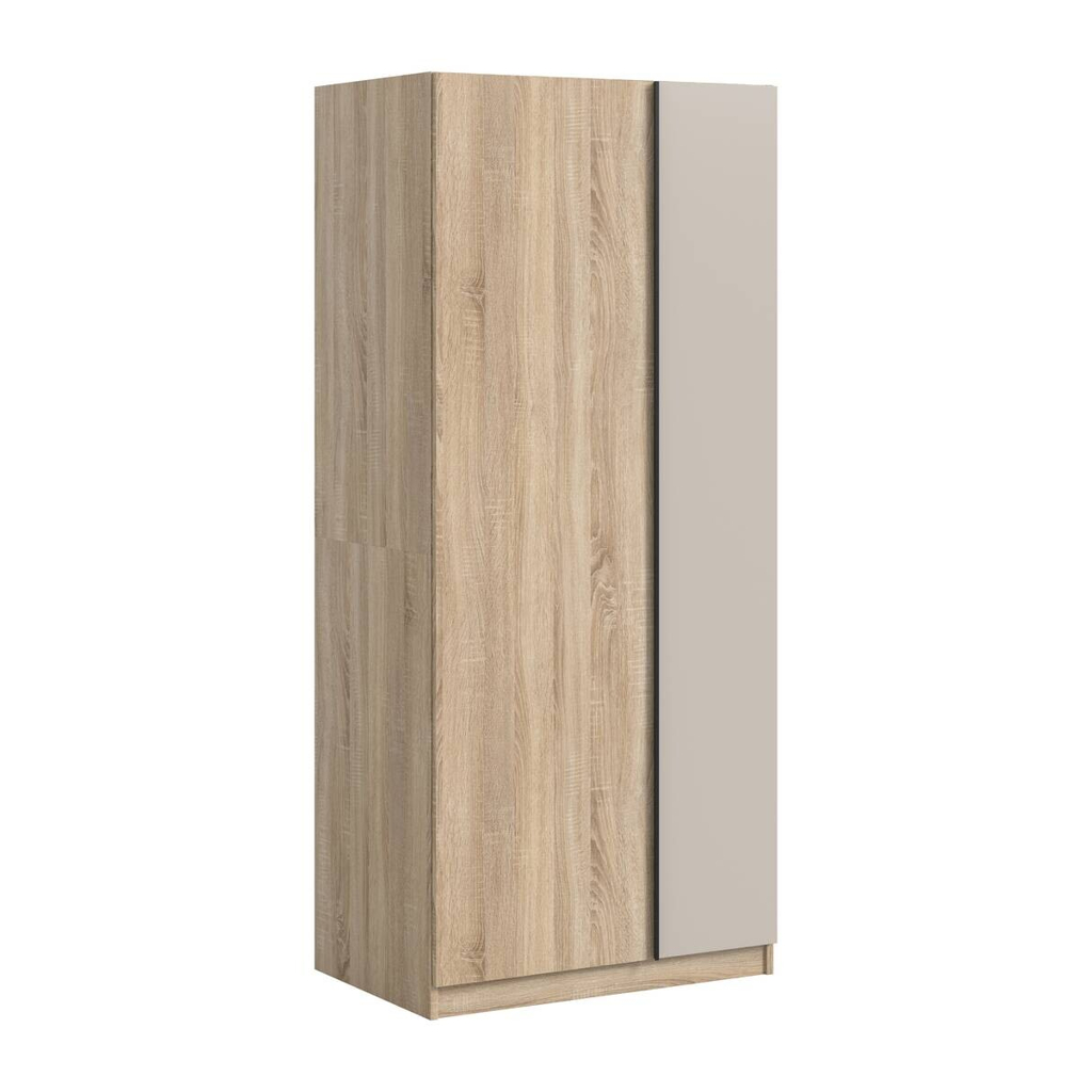 Kleiderschrank OAKLAND Eiche Sonoma Nachbildung Cashmere B/H/T: ca. 80x183x53 cm
