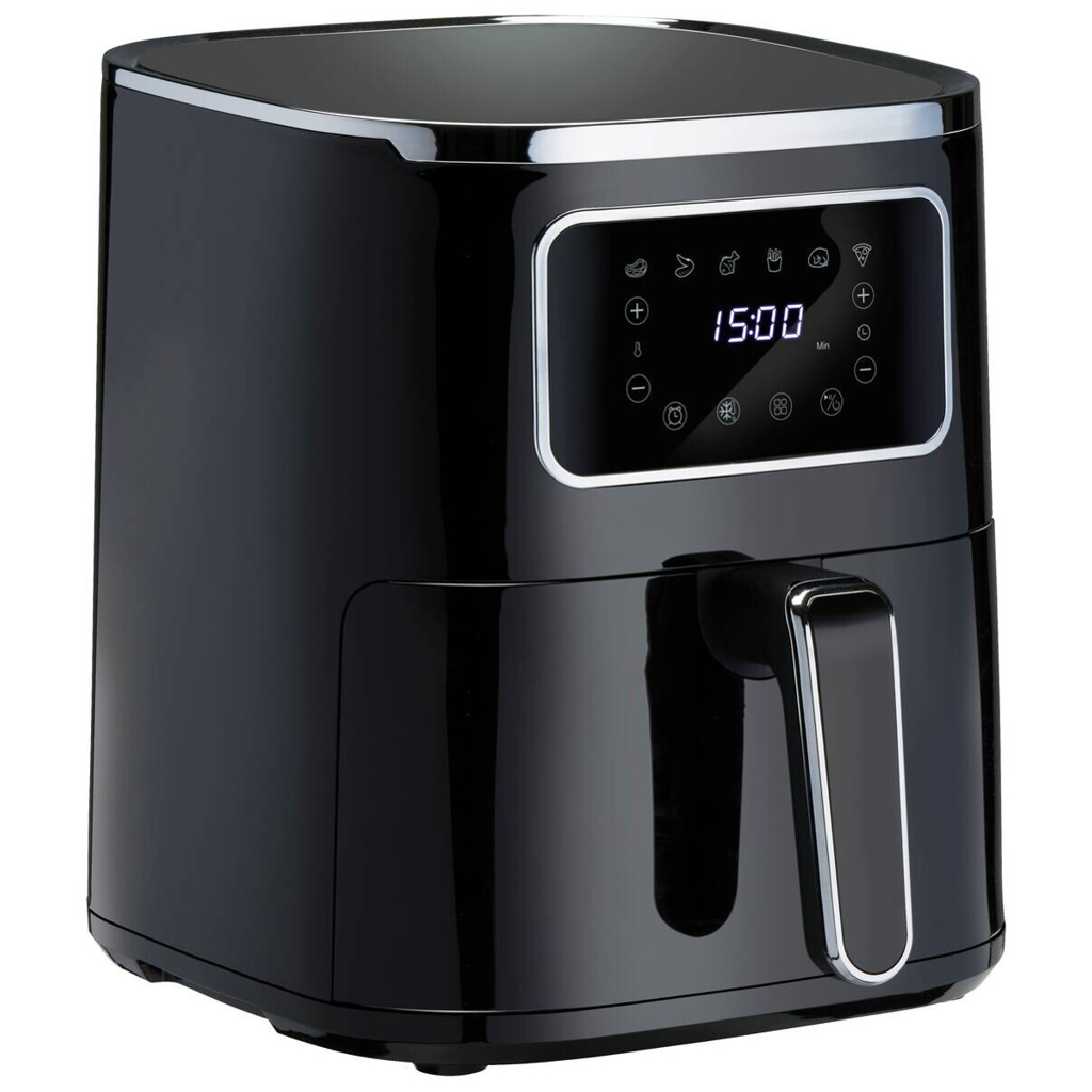 alpina Heißluftfritteuse 871125224687 schwarz Metall ca. 4,5 l