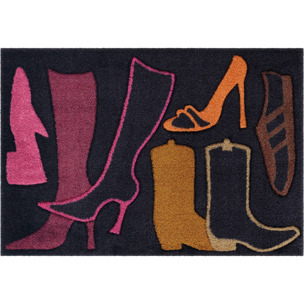 Arte Espina Kurzflorteppich Living Mat 17 orange B/L: ca. 64x168 cm