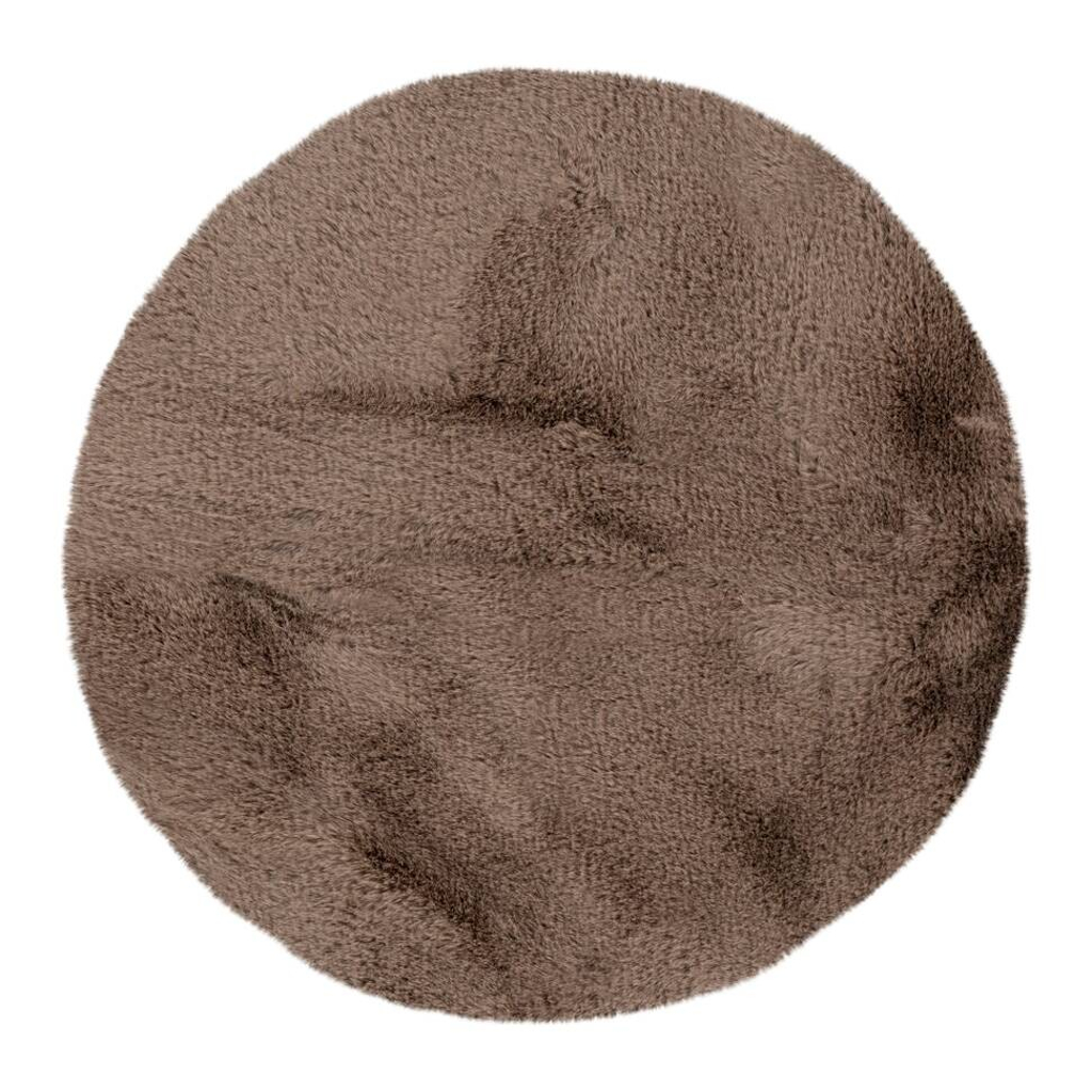 Kayoom Hochflorteppich Badematte Rabbit 225 sand D: ca. 100 cm