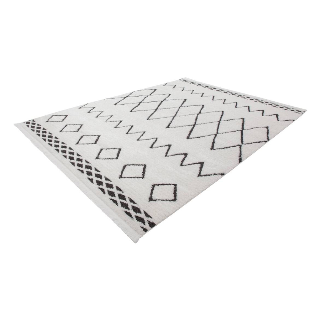 360Living Teppich Agadir schwarz B/L: ca. 160x230 cm