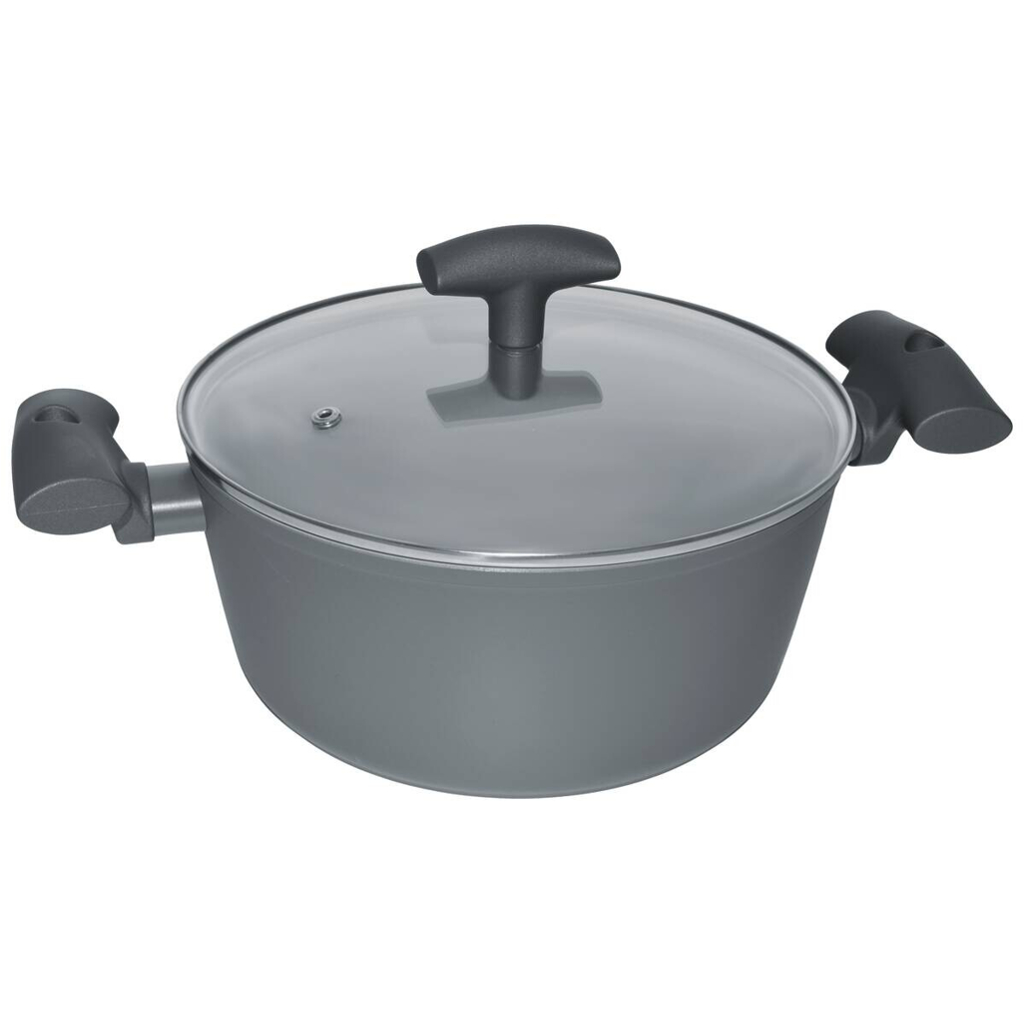 MICHELINO Topf grau Aluminium