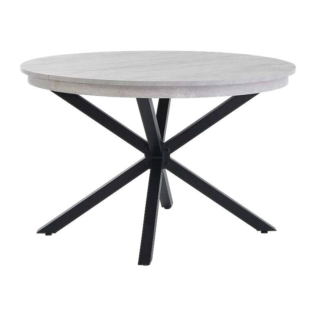 Esstisch Beton schwarz B/H/T: ca. 120x77x120 cm