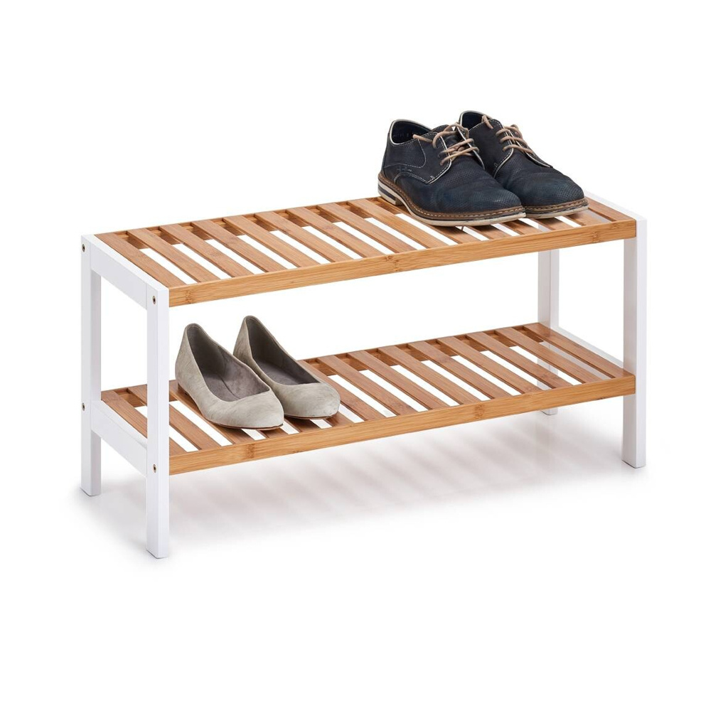 Zeller Schuhregal natur Bambus B/H/T: ca. 70x33x26 cm