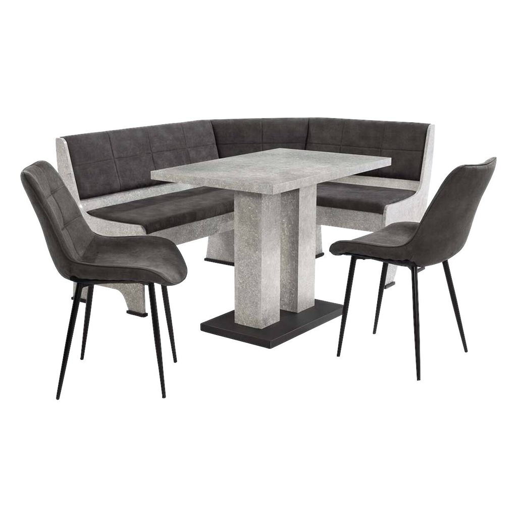 Eckbankgruppe Beton B/T: ca. 100x65 cm