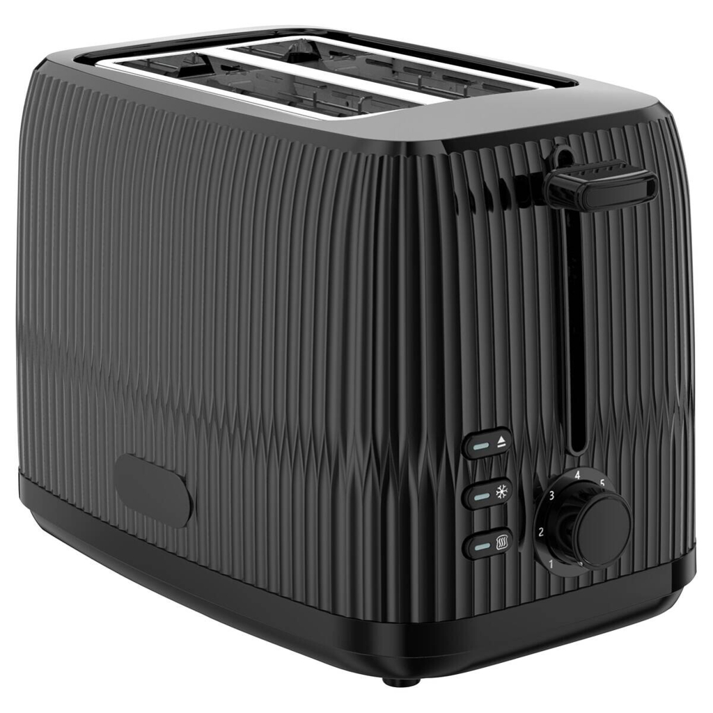 Emerio Toaster TO-132852.1 schwarz Metall Kunststoff B/H/L: ca. 16x18,5x27,5 cm