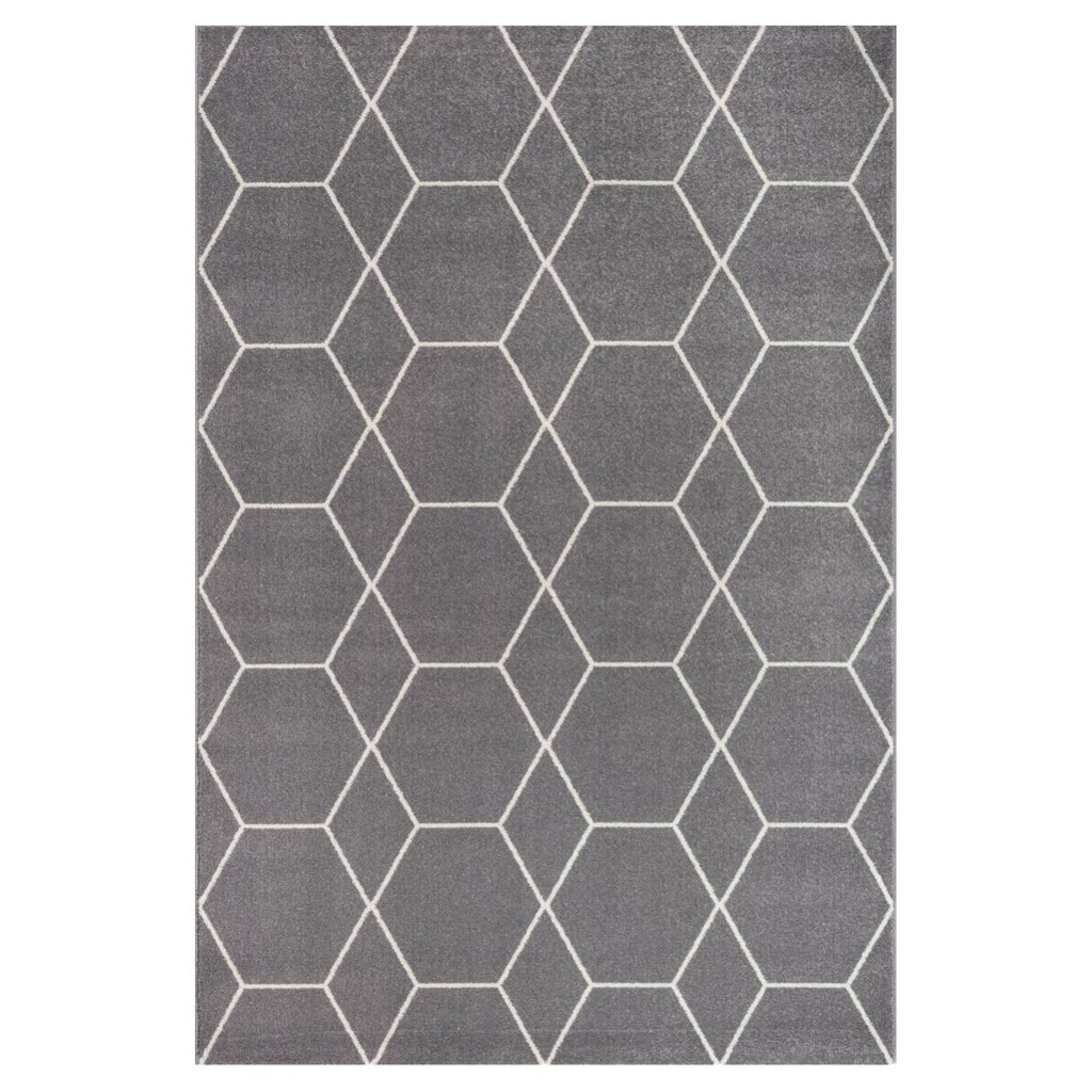 Sanat Teppich Trellis grau B/L: ca. 200x290 cm