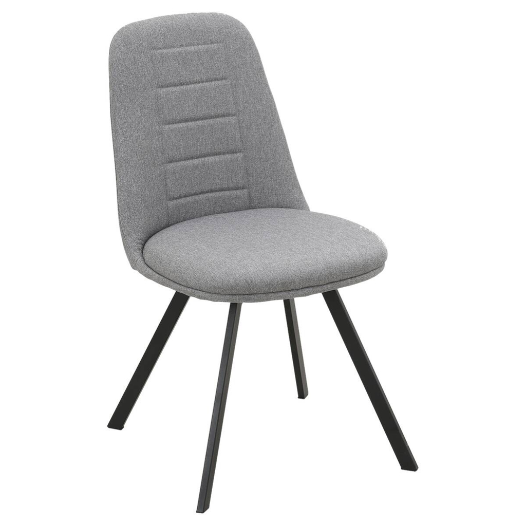 Stuhl CORA grau Microfaser B/T: ca. 56,5x85 cm