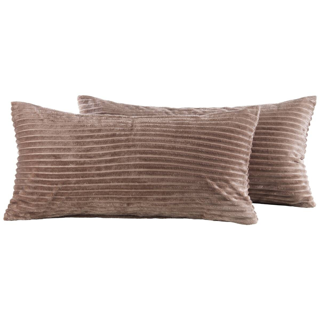 Kissenbezug Cashmere touch taupe Polyester B/L: ca. 80x40 cm