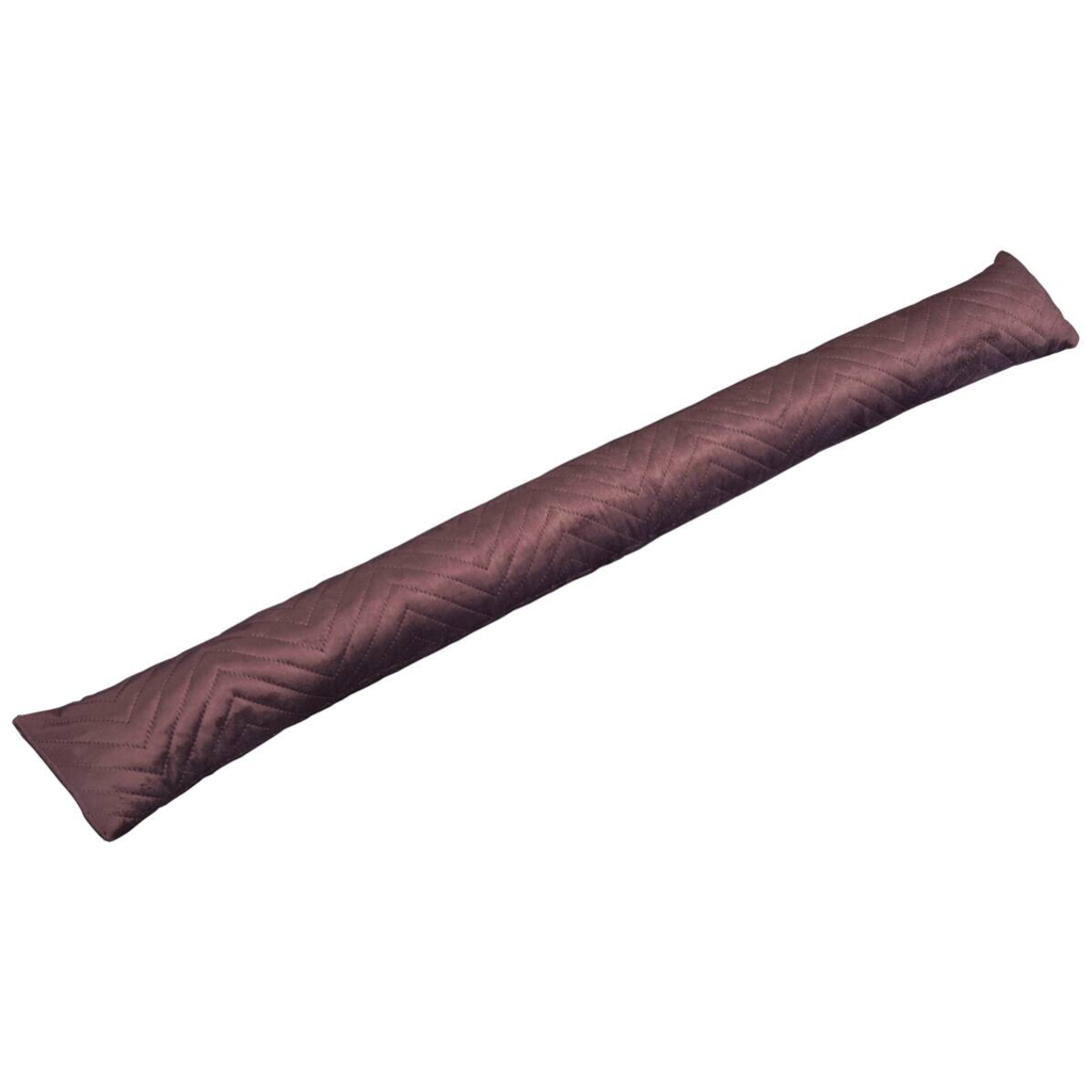 Zugluftstopper dunkelbraun Polyester B/D: ca. 95x12 cm