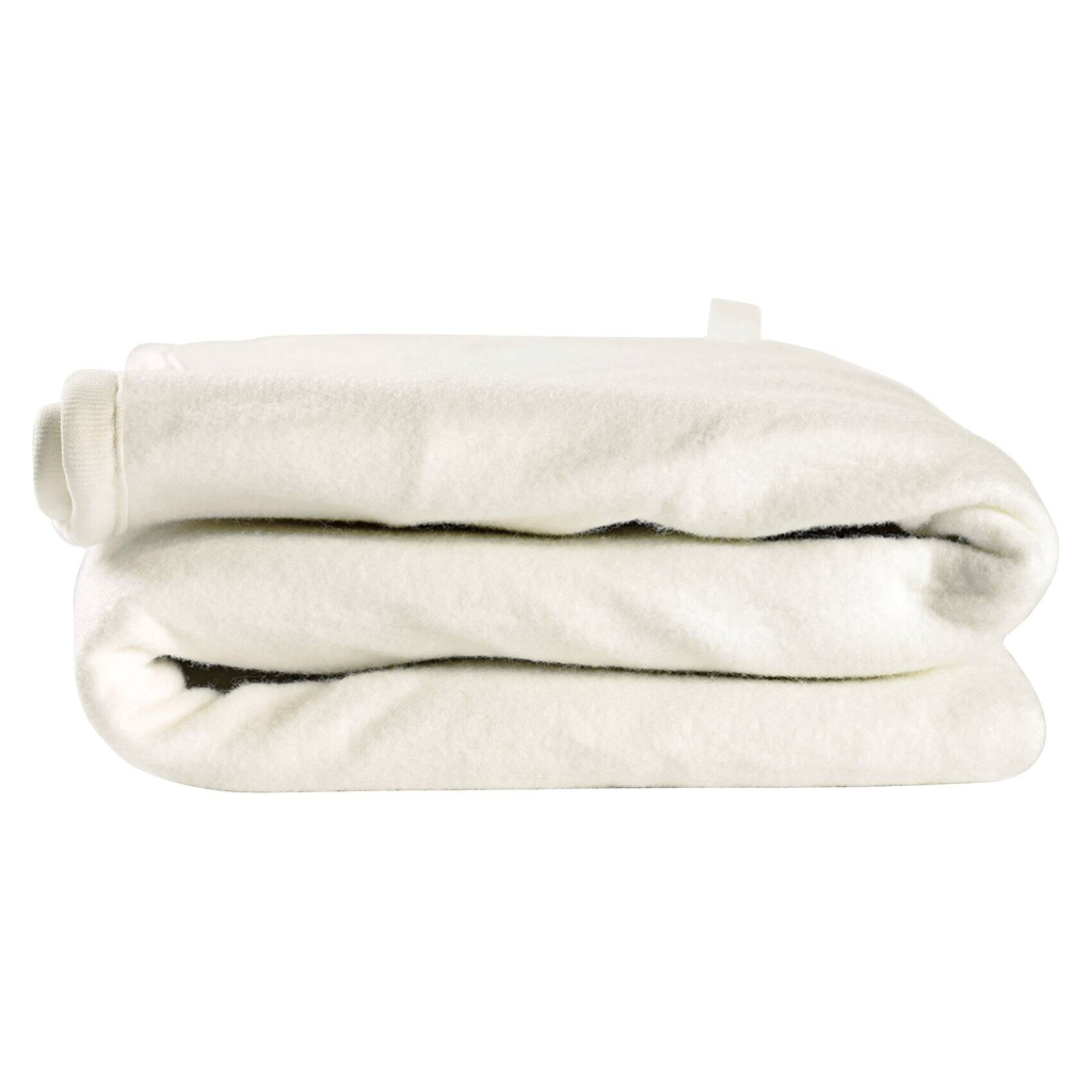 Nedis Heizdecke weiß Polyester B/H/L: ca. 151,2x2,2x79,7 cm