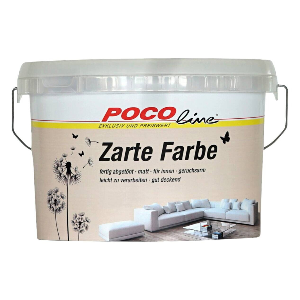 Raumfarbe Zarte Farben Buttercreme ca. 2,5 l
