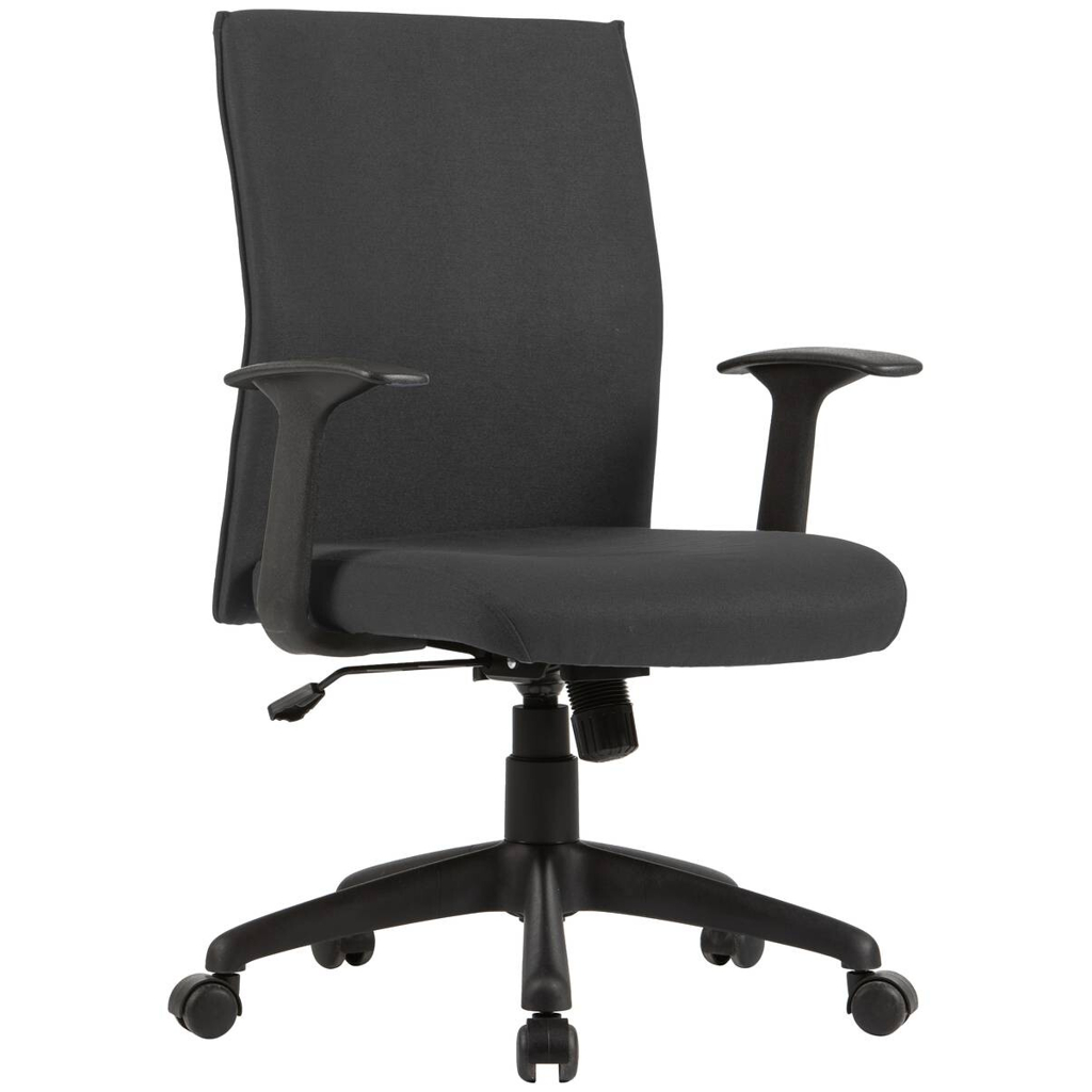Chefsessel ROCKET schwarz schwarz Webstoff Kunststoff
