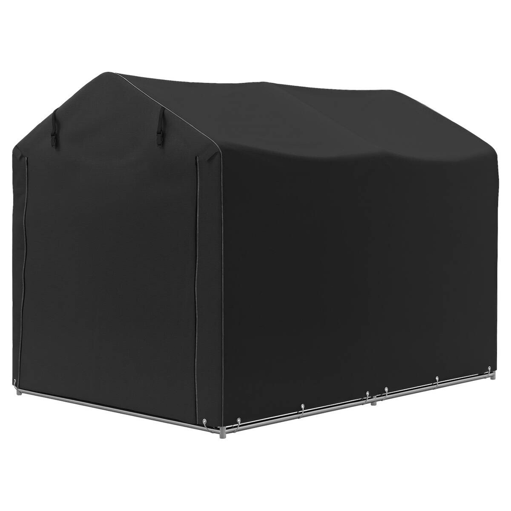 Outsunny Gerätezelt schwarz Polyethylen B/H/L: ca. 157x165x220 cm