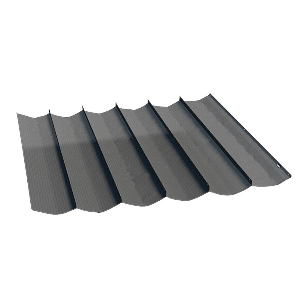 PLATINUM Faltsonnensegel Coolfit grau Polyethylen B/H/L: ca. 400x1x290 cm
