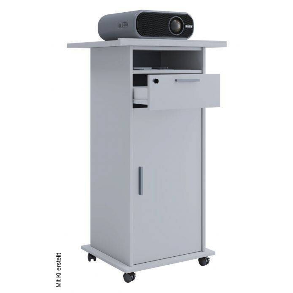 VCM Beamer-Stand weiß