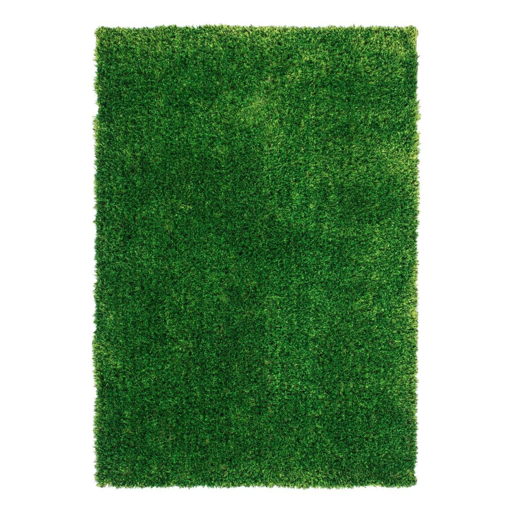 Kayoom Hochflorteppich Diamond 725 grün B/H/L: ca. 160x4x230 cm