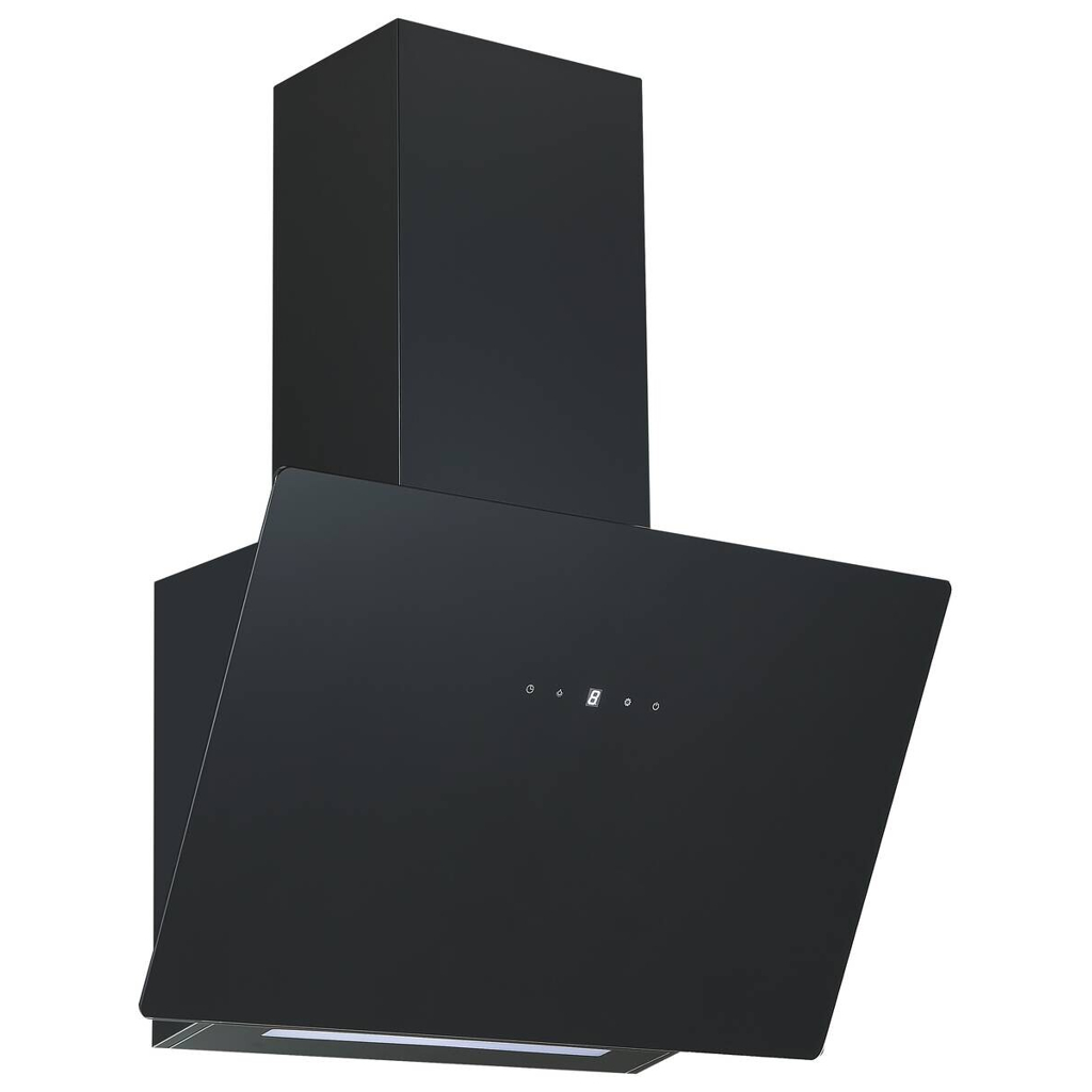 Mican Dunstabzugshaube KHA530TMFSA+ schwarz Metall B/H/T: ca. 60x53,6x29,6 cm