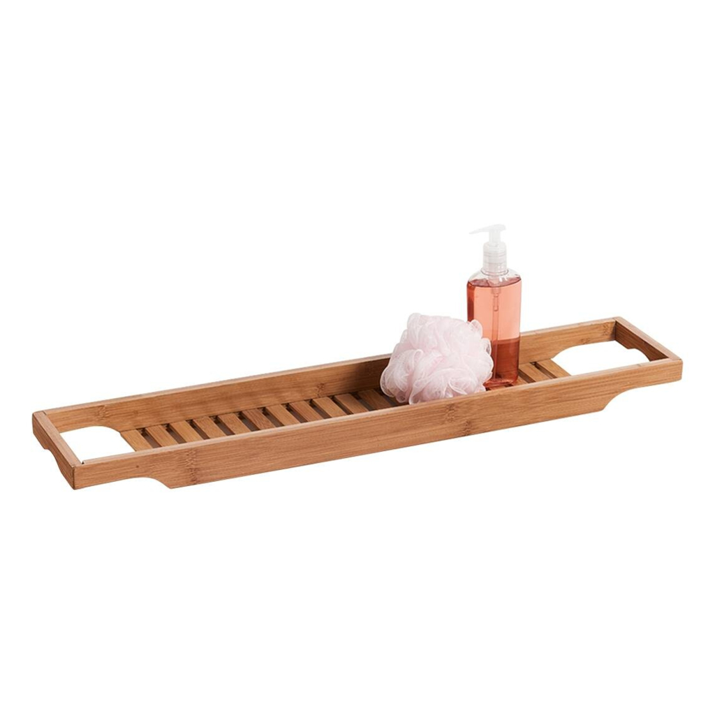 Zeller Badewannenablage braun Bambus B/H/L: ca. 14,3x4,5x70 cm