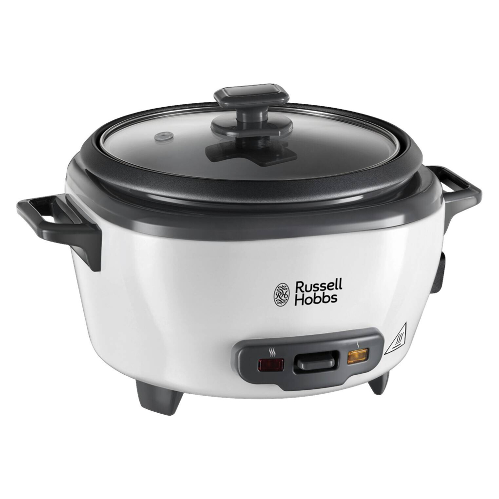Russell Hobbs Reiskocher weiß Kunststoff Metall Glas B/H/L: ca. 21x19x15 cm 601307800