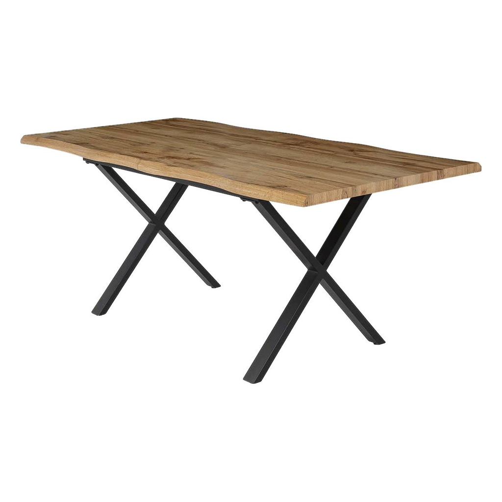 Esstisch  Eiche Wild Nachbildung B/H/T: ca. 140x76x90 cm