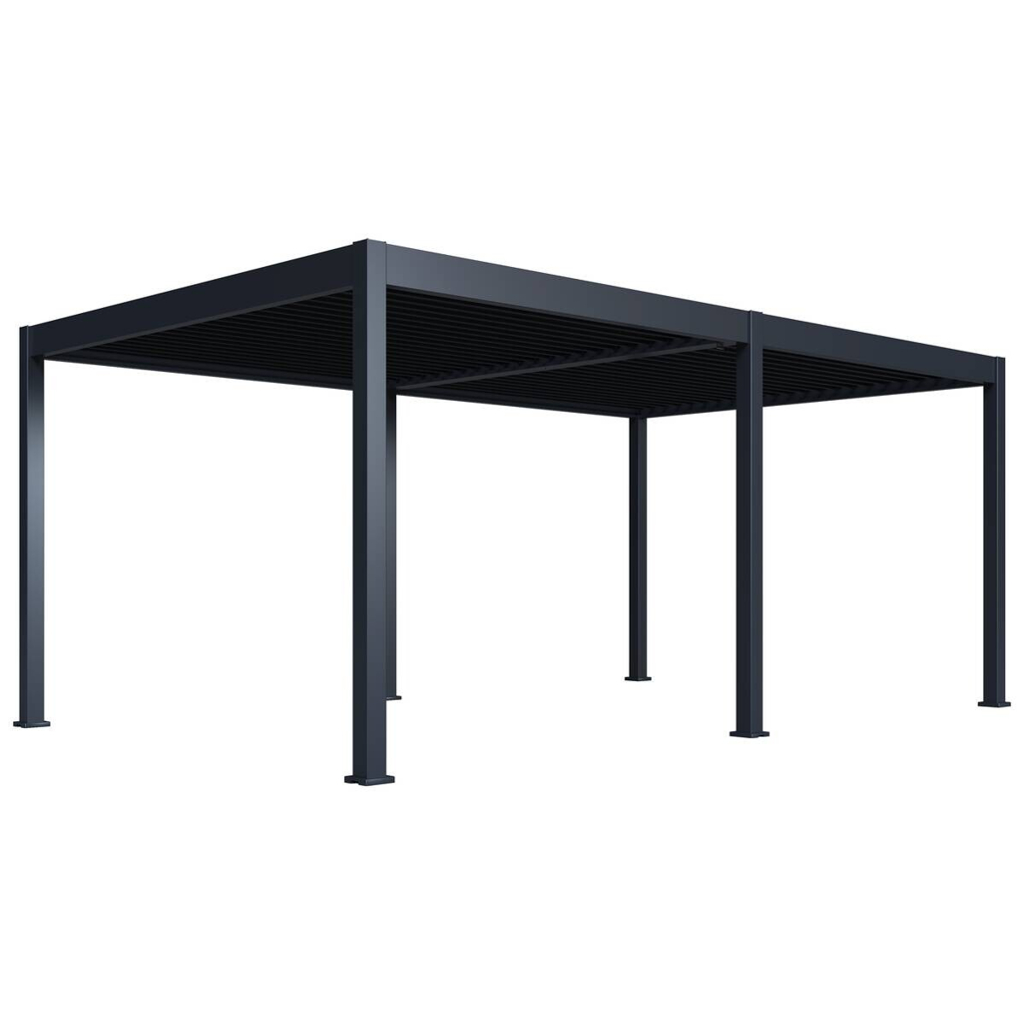 Paragon Outdoor Pergola Grand Tuscan anthrazit Aluminium B/H/L: ca. 599x256x370 cm