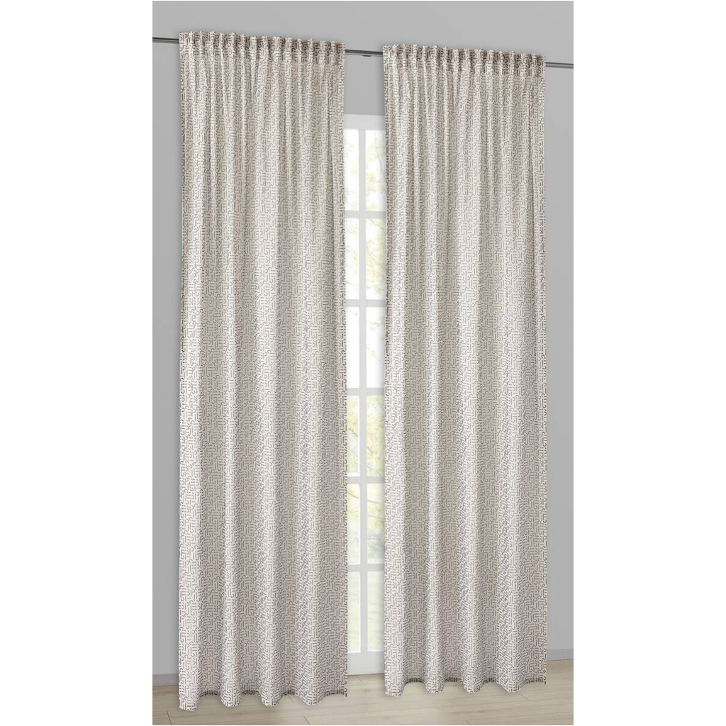 Esprit Kombivorhang E-Scatter grau B/L: ca. 130x250 cm