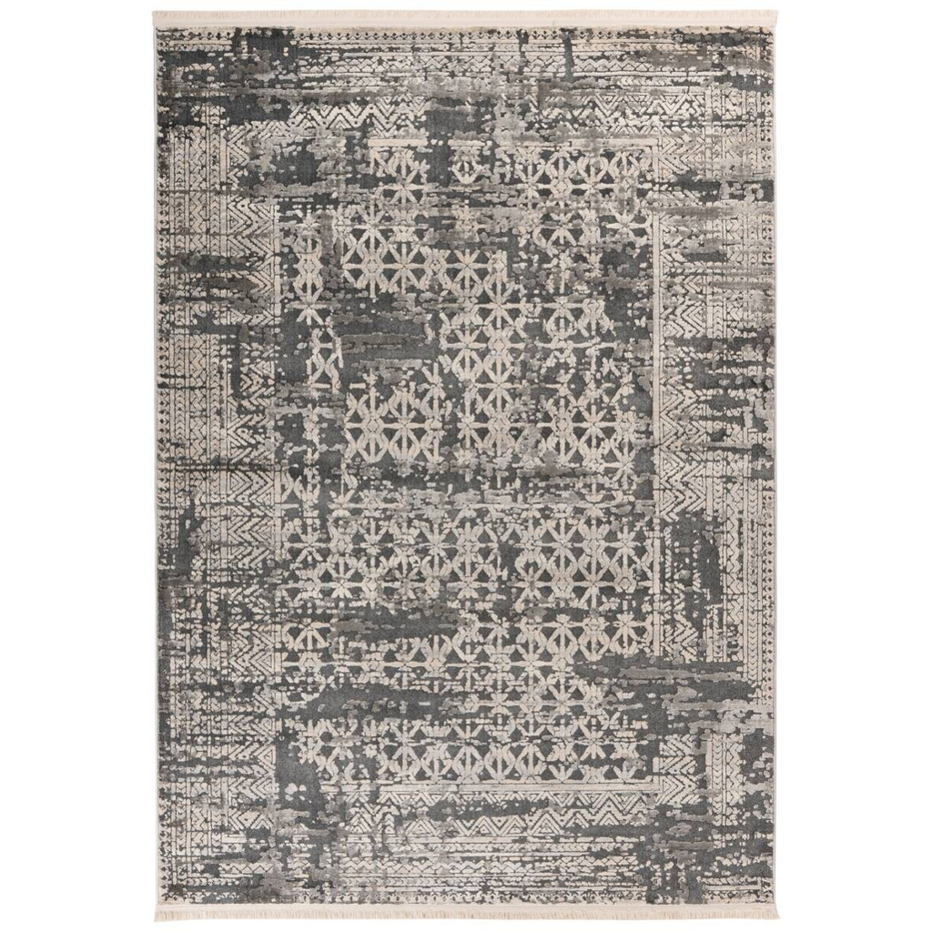 Kayoom Kurzflorteppich Adela 325 grau B/H/L: ca. 80x1,3x150 cm