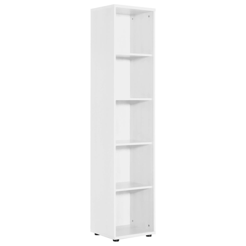 Regal Serie 200 perlweiß B/H/T: ca. 39,3x182,4x34,5 cm