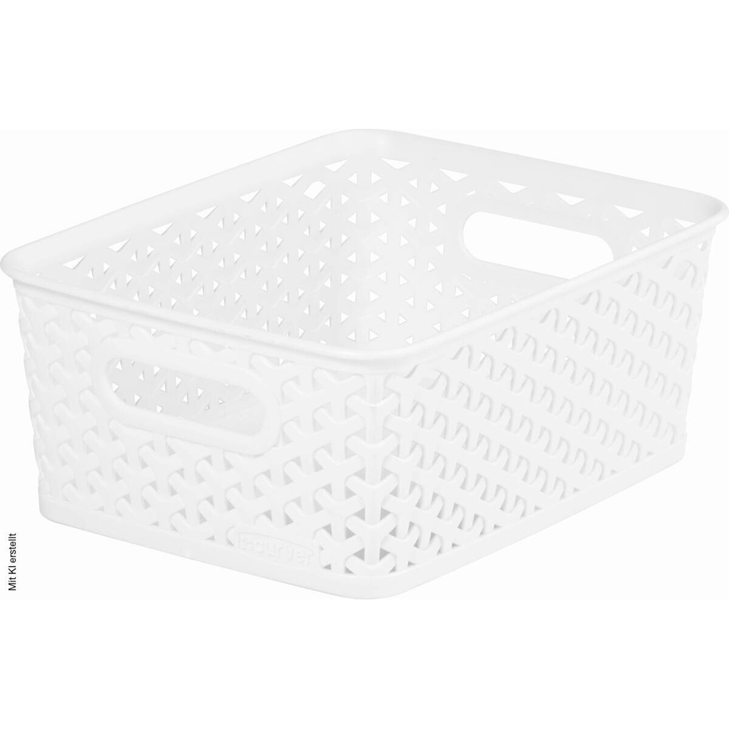 Curver Aufbewahrungskorb creme B/H/L: ca. 19,5x10,2x25,1 cm