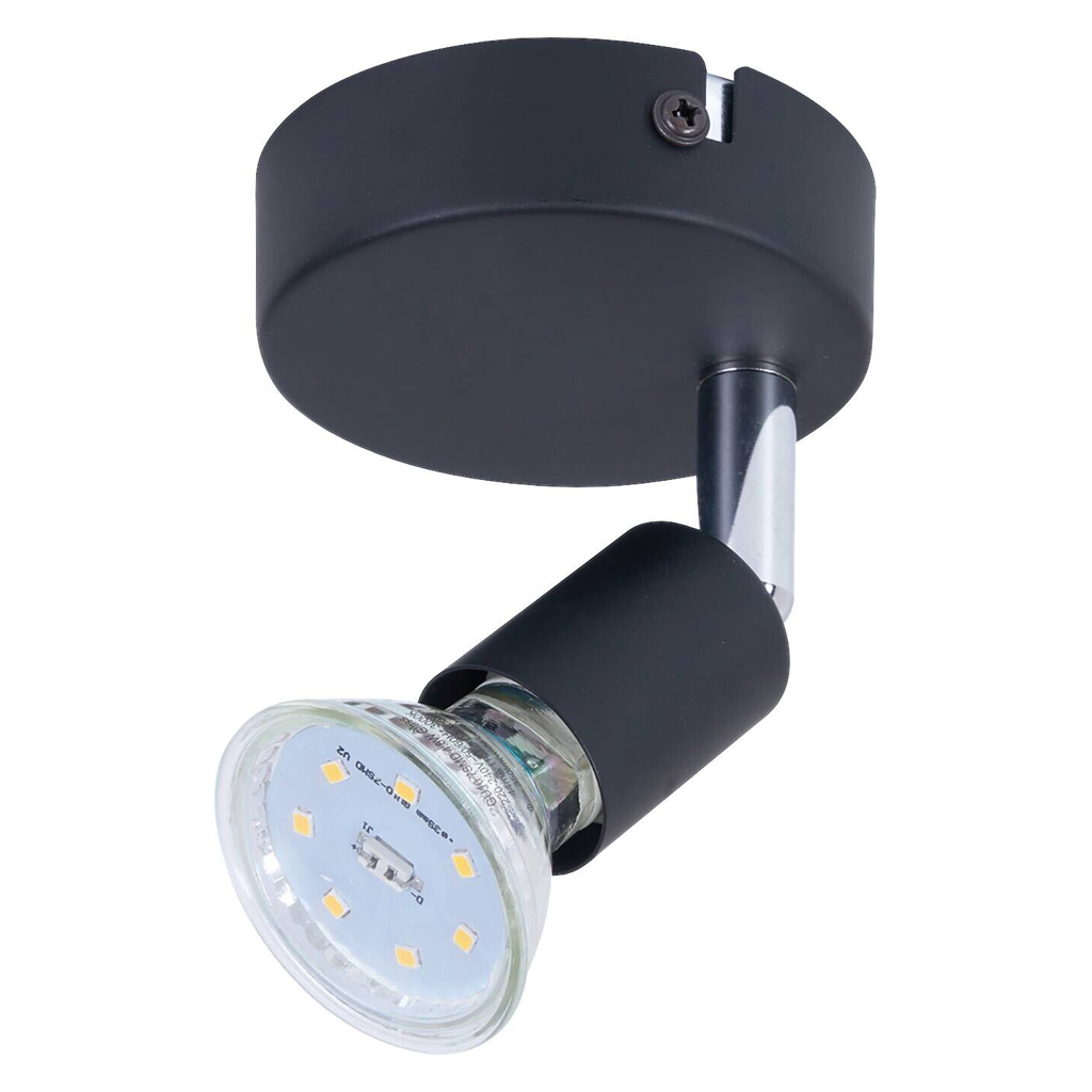 POCOline LED-Spot Boris schwarz B/H/L: ca. 8x8x10 cm 1 Brennstellen
