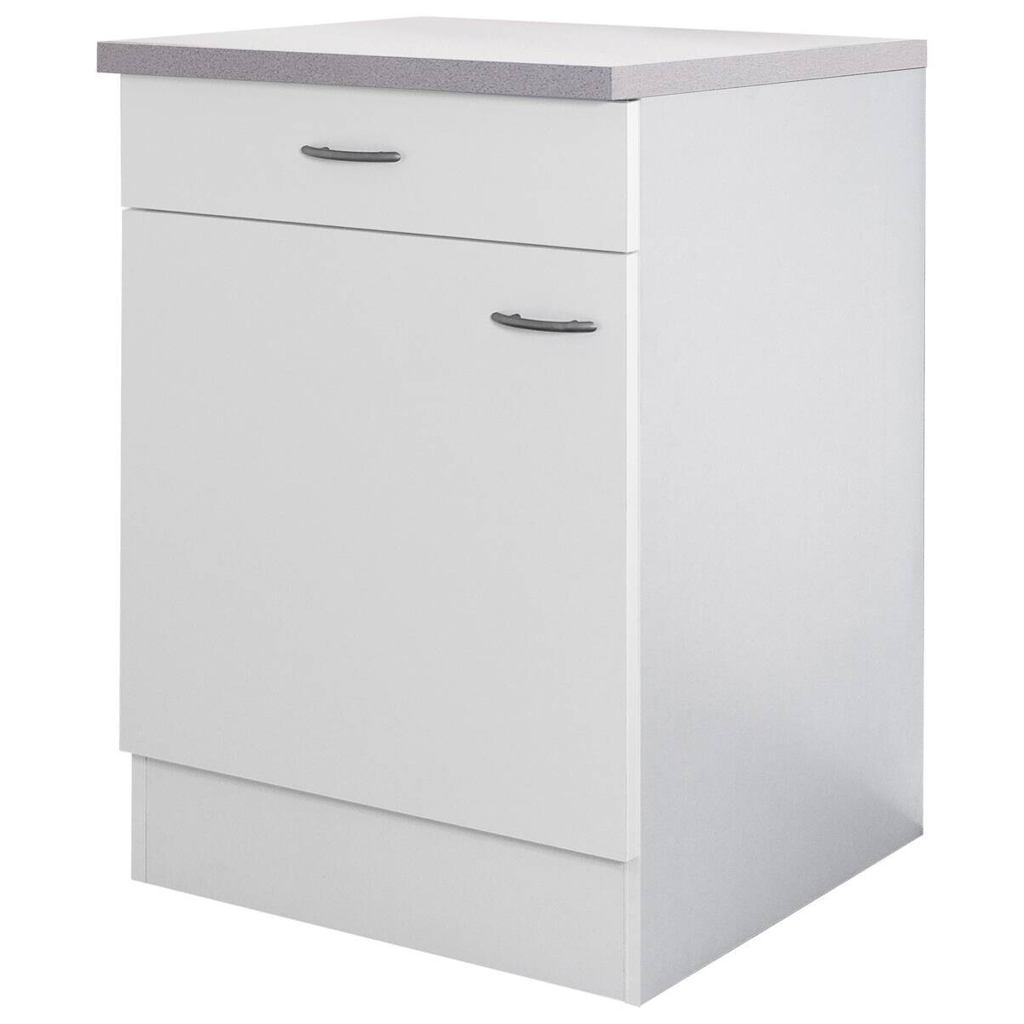 Flex-Well Unterschrank Wito weiß B/H/T: ca. 60x85x60 cm
