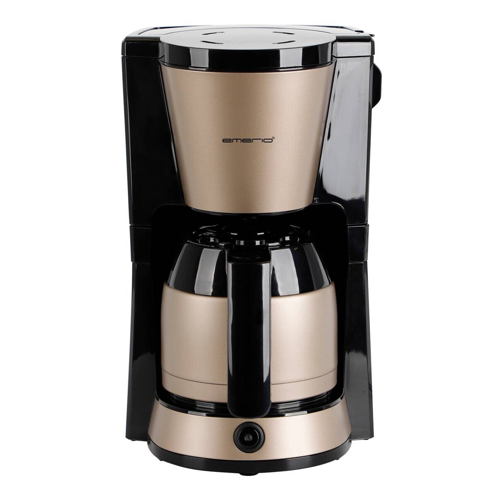 Emerio Kaffeeautomat CME-131036.3 schwarz Edelstahl Kupfer Edelstahl B/H/L: ca. 21x34,9x23 cm