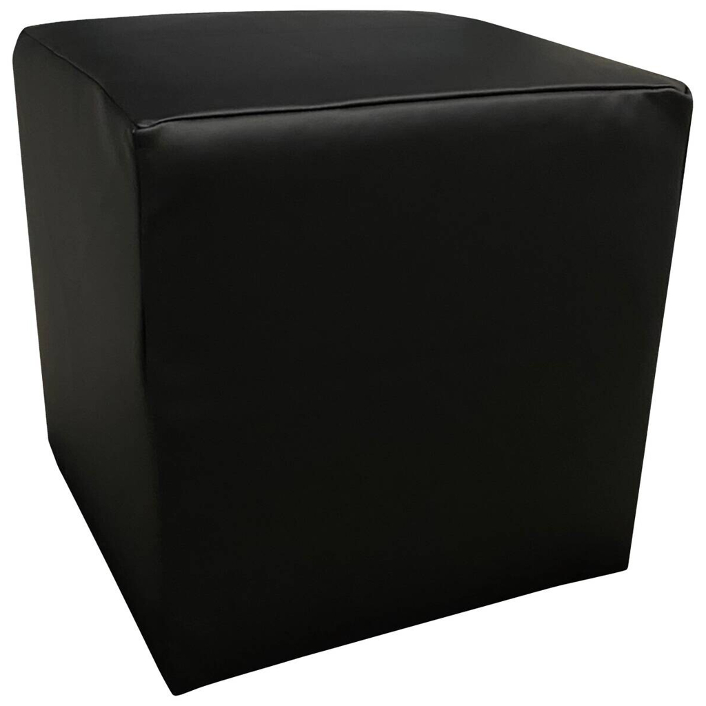 Hocker Tok Lagos schwarz schwarz Kunststoff Styropor Schaumstoff Kord B/H/T: ca. 45x42x45 cm