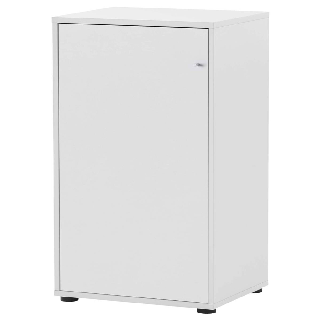 Midischrank Serie 400 perlweiß Optik B/H/T: ca. 50,9x83,6x41 cm
