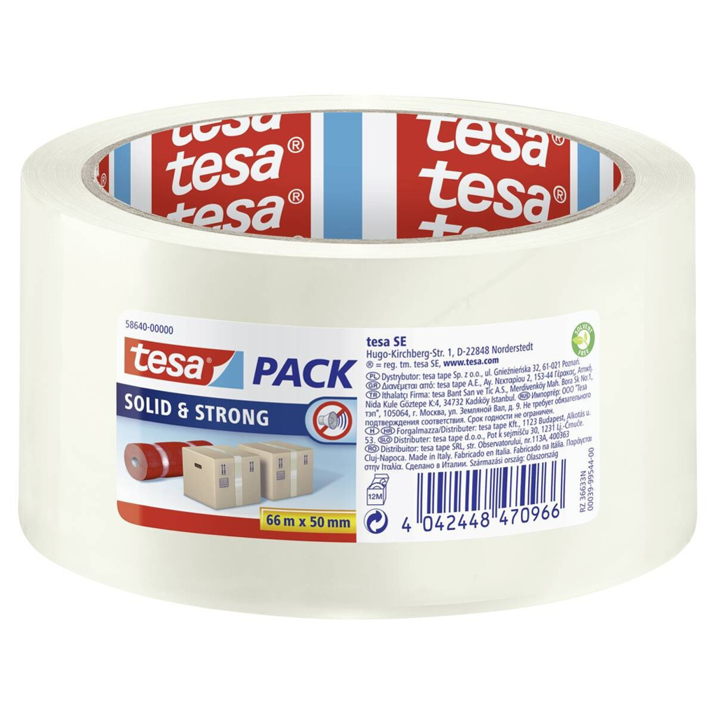 tesa Pckband Solid&Strong B/L: ca. 5x6600 cm 595588300